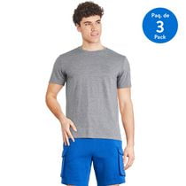 George Men's Basic Short Sleeve Tee 3-Pack