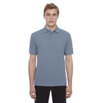 Dark Black Men's s/s polo shirt