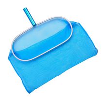 Aqua First Aluminum Deep Pool Bag Rake with Chemical-Resistant Mesh Net And No-Mar Finish for Cleaning Swimming Pools And Fountains
