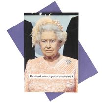 What Do You Meme?® Birthday Card (Queen of England) carte
