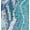 Blue, variant on Homeport Stratigraphic Decorative Pillow