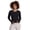 Black, variant on Reebok Women’s Nova Long Sleeve Crop Top