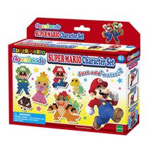 Aquabeads Super Mario Character Set, Complete Arts & Crafts Bead Kit for Children, Over 600 Beads