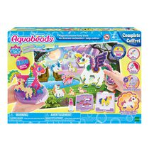 Aquabeads Magical Unicorn Party Pack, Complete Arts & Crafts Bead Kit for Children, Over 2,500 beads