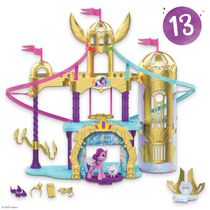 My Little Pony: A New Generation La maison royale, château de 55,5 cm avec 2 tyroliennes mobiles et figurine Princess Petals