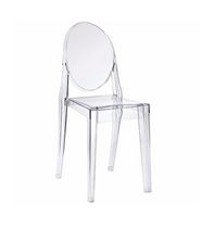 Heavenly Collection Clear Plastic Armless Chair | Walmart Canada