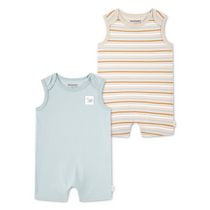 Huggies Happy Hugs Infant Boy Romper 2-Pack