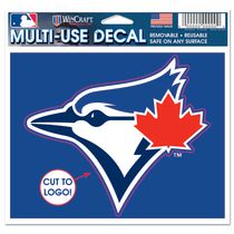 Wincraft Toronto Blue Jays Vinyl Sticker Sheet 5x7