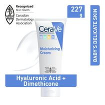 CeraVe BABY Moisturizing Cream, Gentle Baby Skincare For Face and Body with Ceramides and Hyaluronic Acid, Fragrance-Free, Paraben-Free & Dye-Free, Developed with Pediatric Dermatologists, 227GR