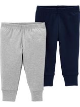 Emballage de 2 garcon pantalons Child of Mine made by Carter’s - Marine/ Gris