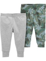 Emballage de 2 garcon pantalons Child of Mine made by Carter’s -  Gris/Camo