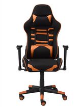 Miles Gaming Chair, Black/Orange