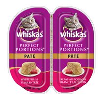 Whiskas Perfect Portions Whitefish & Tuna Paté Wet Cat Food