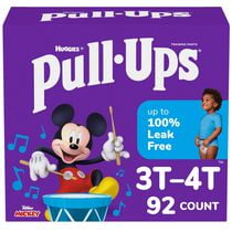 Pull-Ups Boys' Potty Training Pants, Economy Pack, Size: 2T - 6T, Size: 2T - 6T | 104-66 Count