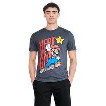 Super Mario Men's Mario Graphic T-Shirt