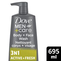 Nettoyant Dove Men Care Active + Fresh