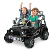 Véhicule porteur Jeep Wrangler Power Wheels