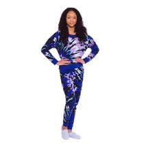 Girls Justice Purple Swirl Long Sleeve Top