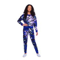 Girls Justice Purple Swirl Joggers