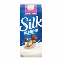 Silk Almond Beverage, Unsweetened Original, Dairy-Free, 1.89L