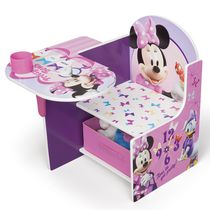 Bureau Minnie Mouse Disney avec panier de rangement  par Delta Children