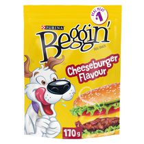 Beggin' Strips Cheeseburger Dog Snacks, Dog Treats 170 g