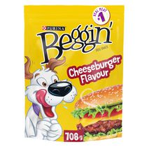 Beggin' Strips Cheeseburger Dog Snacks, Dog Treats 708 g