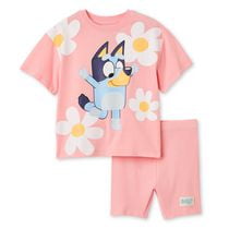 Bluey Toddler Girls' Two Piece Short Set