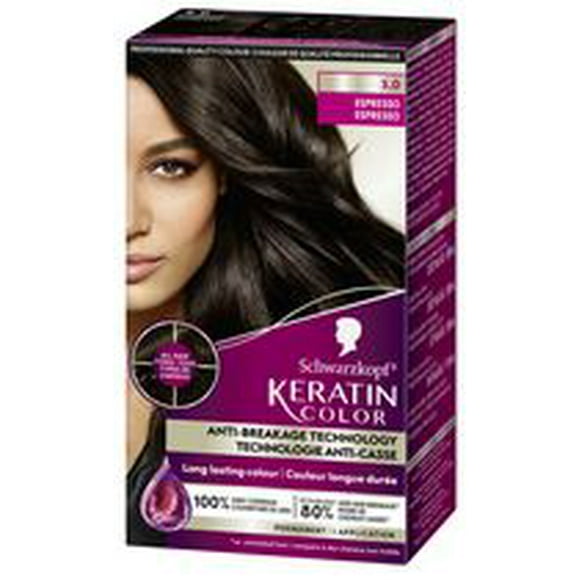 Schwarzkopf Keratin Color Permanent Hair Color Cream, 5.3 Berry Brown, 1 Pack/60 ml