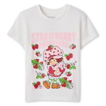 T-shirt à imprimé graphique Fraisinette pour petites filles