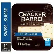 Cracker Barrel Swiss Natural Slices
