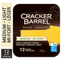 Cracker Barrel Light Medium Natural Slices