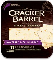 Cracker Barrel Monterey Jack Natural Slices