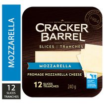 Cracker Barrel Mozzarella Natural Slices