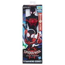 Spider Man Spider-Man: into The Spider-Verse Titan HERO Series Miles Morales with Titan HERO Power FX Port