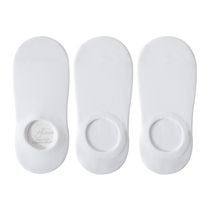 SECRET Comfort Cotton No Show Liner 3P