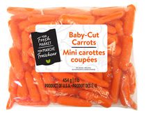Mini carottes coupées Mon marché fraîcheur