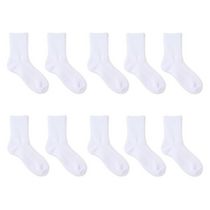 Athletic Works Women's Mid-Crew Socks 10-Pack