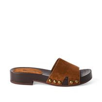No Boundaries Women's Studded Slide Sandals