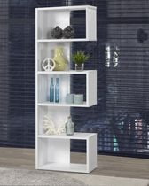 Multi-Tier Bookcase, White