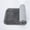 Grey, variant on Comfort Collection Red 9 in. x 26 in. Rubber Back Plush Stair Tread (Set of 5)