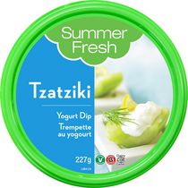 Trempette au yogourt et au concombre Tzatziki de Summer Fresh