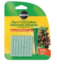 Miracle-Gro Indoor Plant Food Spikes Tray  6-12-6  31g