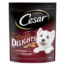 Cesar Double Delights Grilled Chicken Flavour Dog Treats