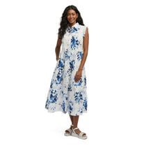 Robe à volants à motifs floraux de Mexx pour femmes XS-XXL