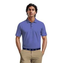 Ben Hogan Performance Men's 2 Color Jacquard Short Sleeve Golf Polo Shirt