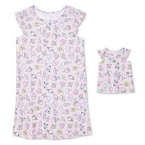 George Girls' Dolly and Me Nightshirt 2-Piece Set