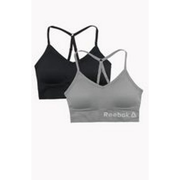 Reebok Ladies' 2 Pack Seamless Longline Bralettes