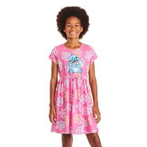 Disney Girls' Stitch Printed Dress