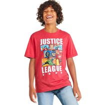DC Boys' Justice League Graphic T-Shirt